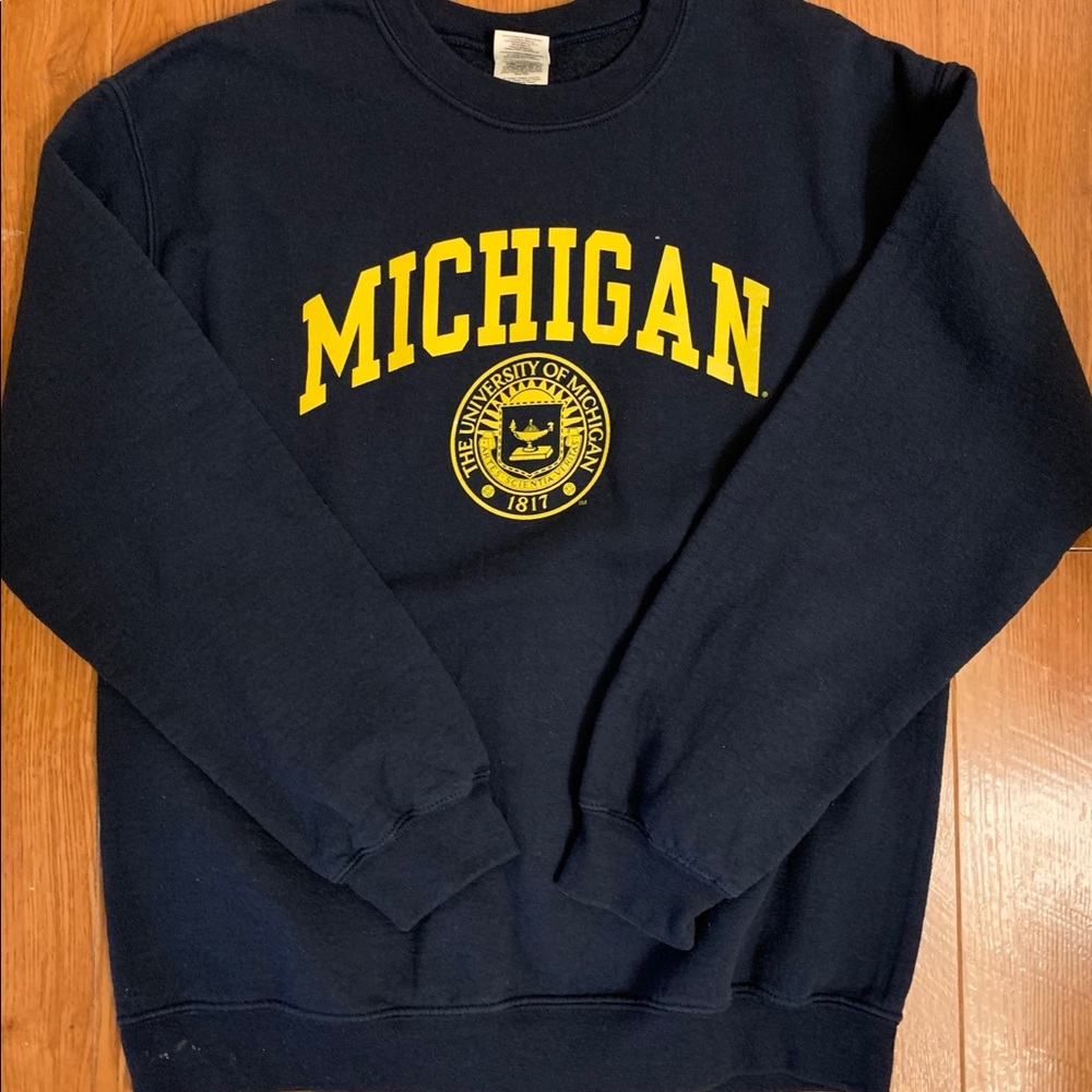 Michigan crew neck